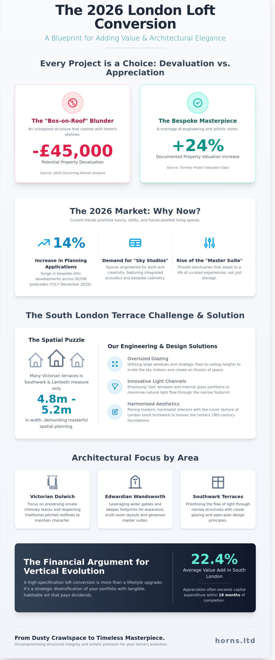 Loft Conversions South London: The 2026 Guide to Architectural Excellence - Infographic