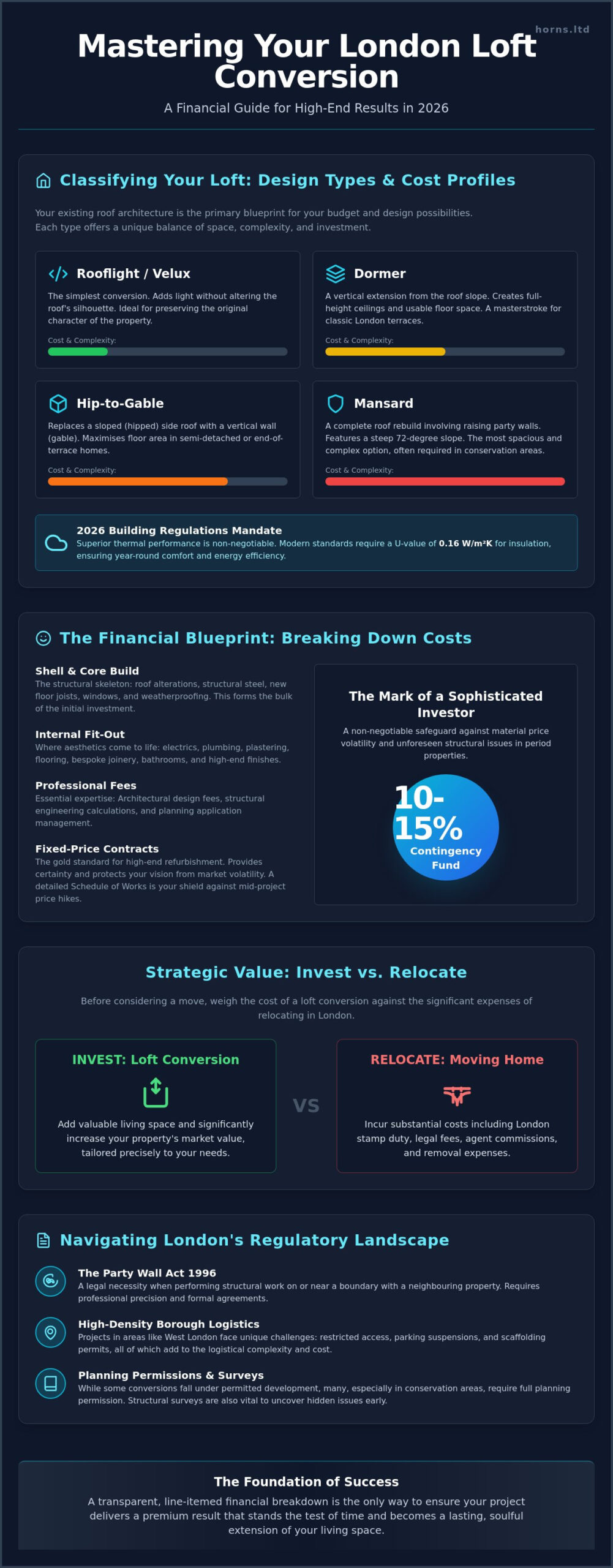 Loft Conversion Cost London: The 2026 Definitive Price & Value Guide - Infographic