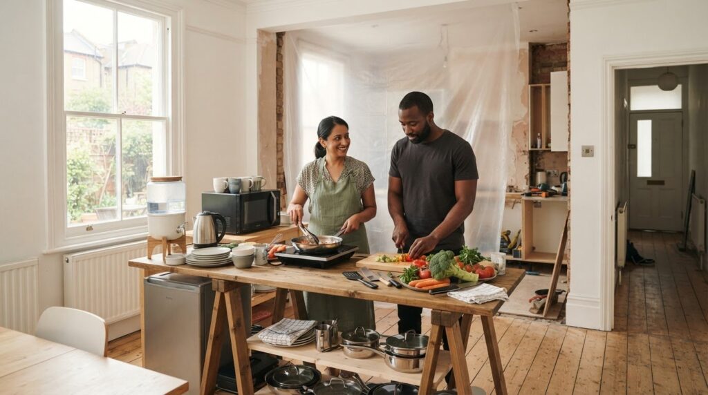 Temporary Kitchen During a Renovation: How to Set One Up